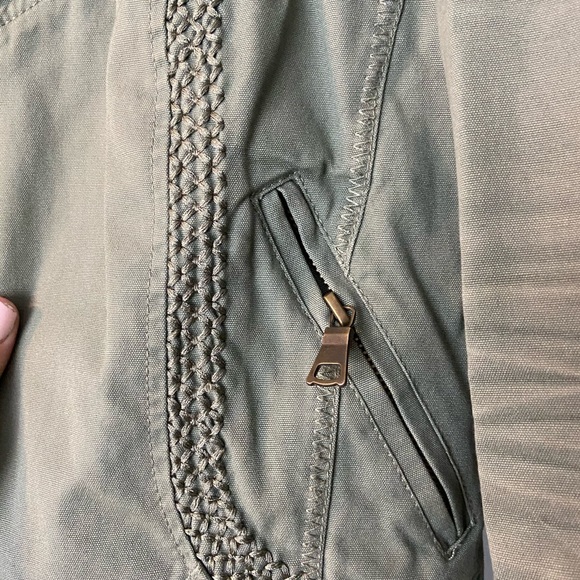 ZARA-Trendy,Lined,Cropped,Sage-ish Green Jacket - Picture 6 of 8